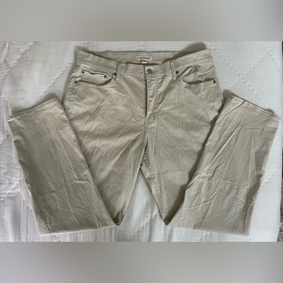 Lucky Brand 410 Athletic Straight Khaki Pants Men’s 38x30 Stretch Beige - Picture 4 of 14